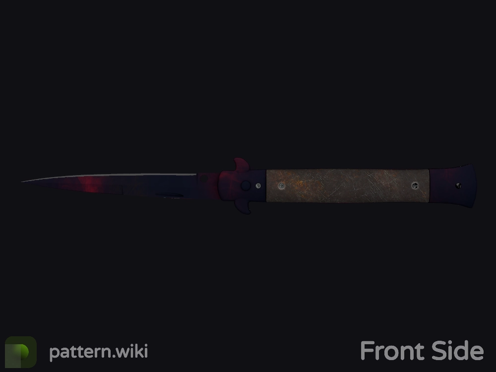 Stiletto Knife Doppler seed 515