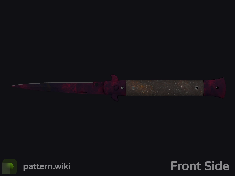 Stiletto Knife Doppler seed 735