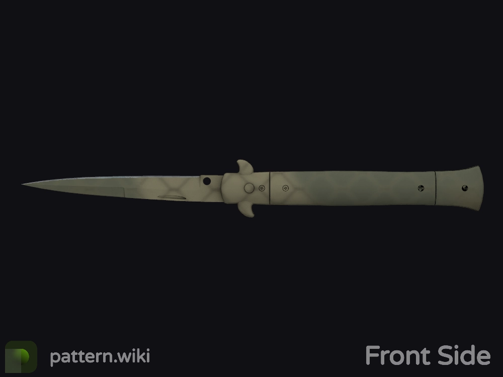 Stiletto Knife Safari Mesh seed 417