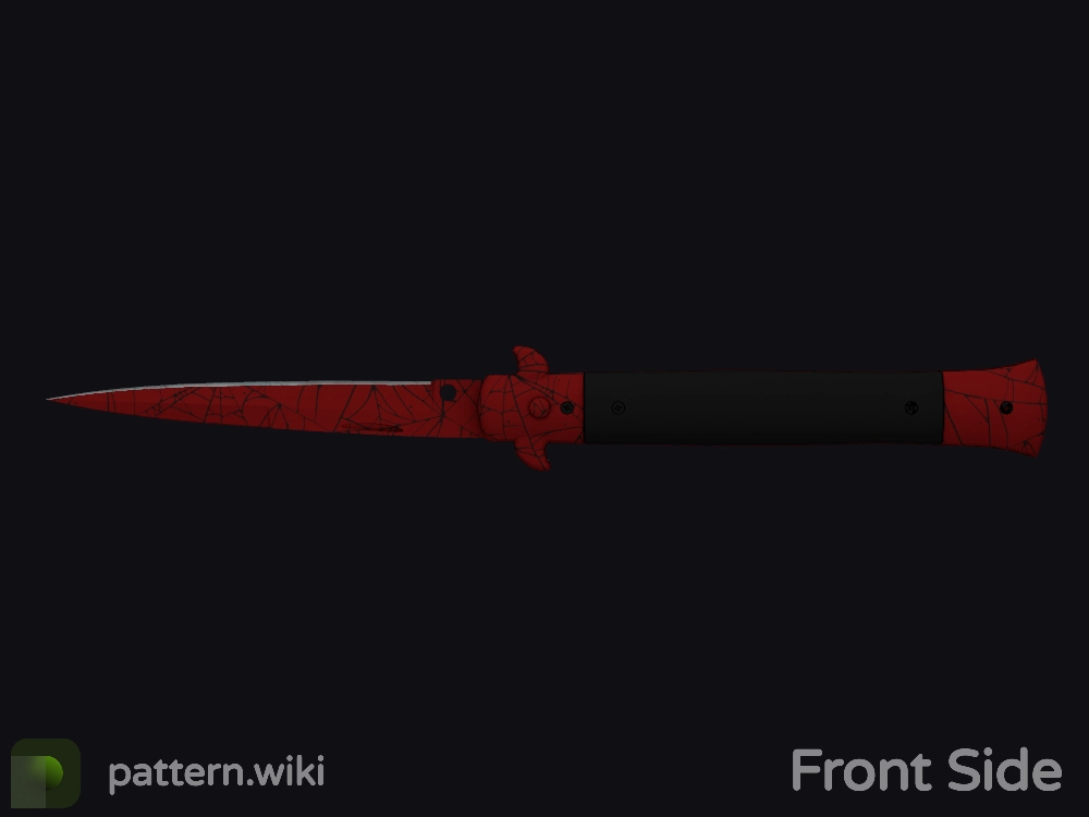 Stiletto Knife Crimson Web seed 151