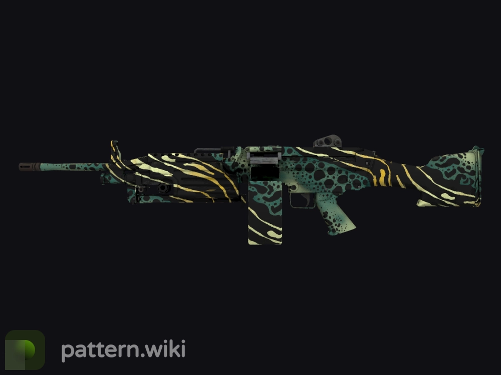 M249 Emerald Poison Dart seed 786