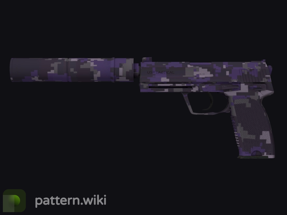 USP-S Purple DDPAT seed 145