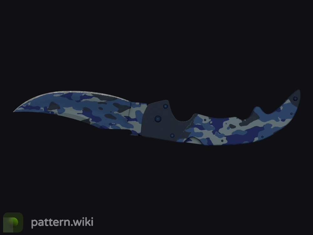 Falchion Knife Bright Water seed 137