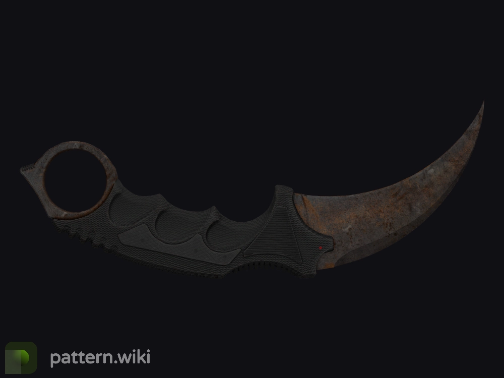 Karambit Rust Coat seed 108