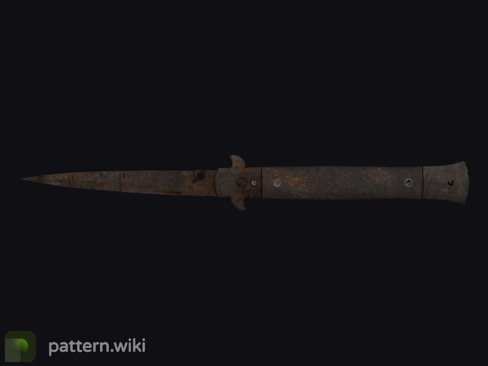 Stiletto Knife Rust Coat seed 98