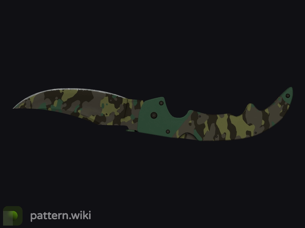 Falchion Knife Boreal Forest seed 136