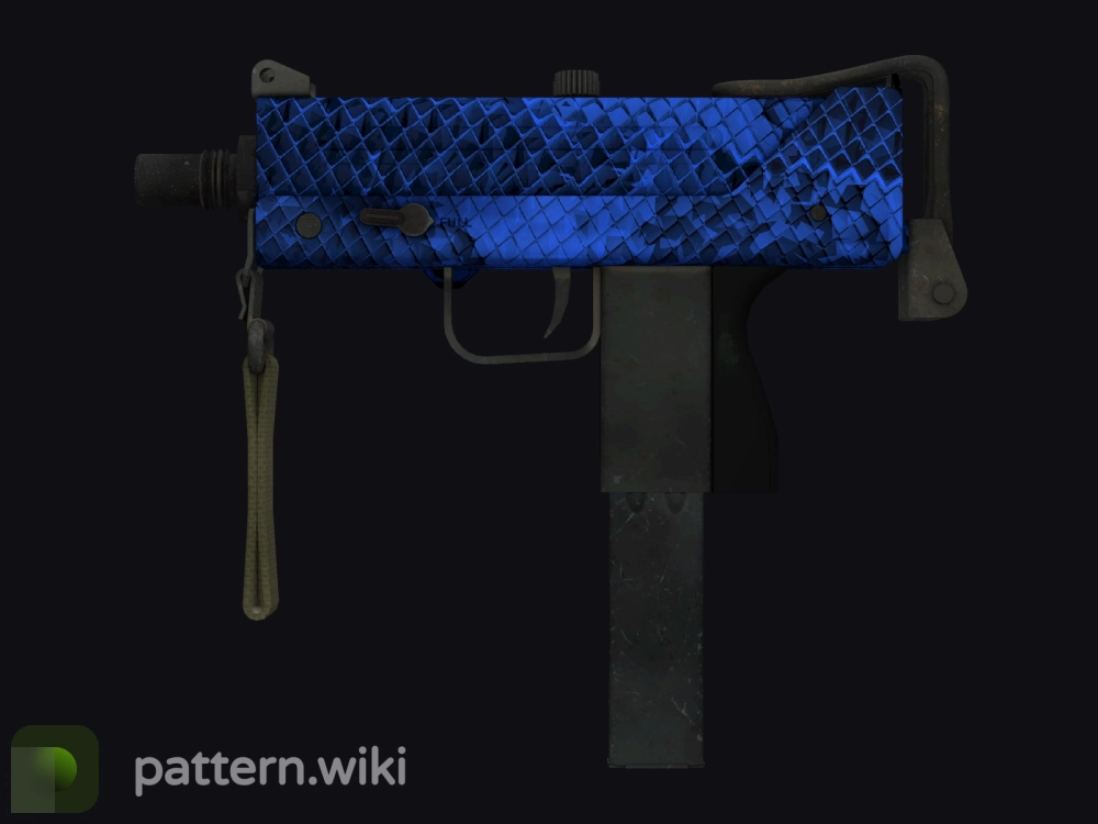 MAC-10 Lapis Gator seed 645