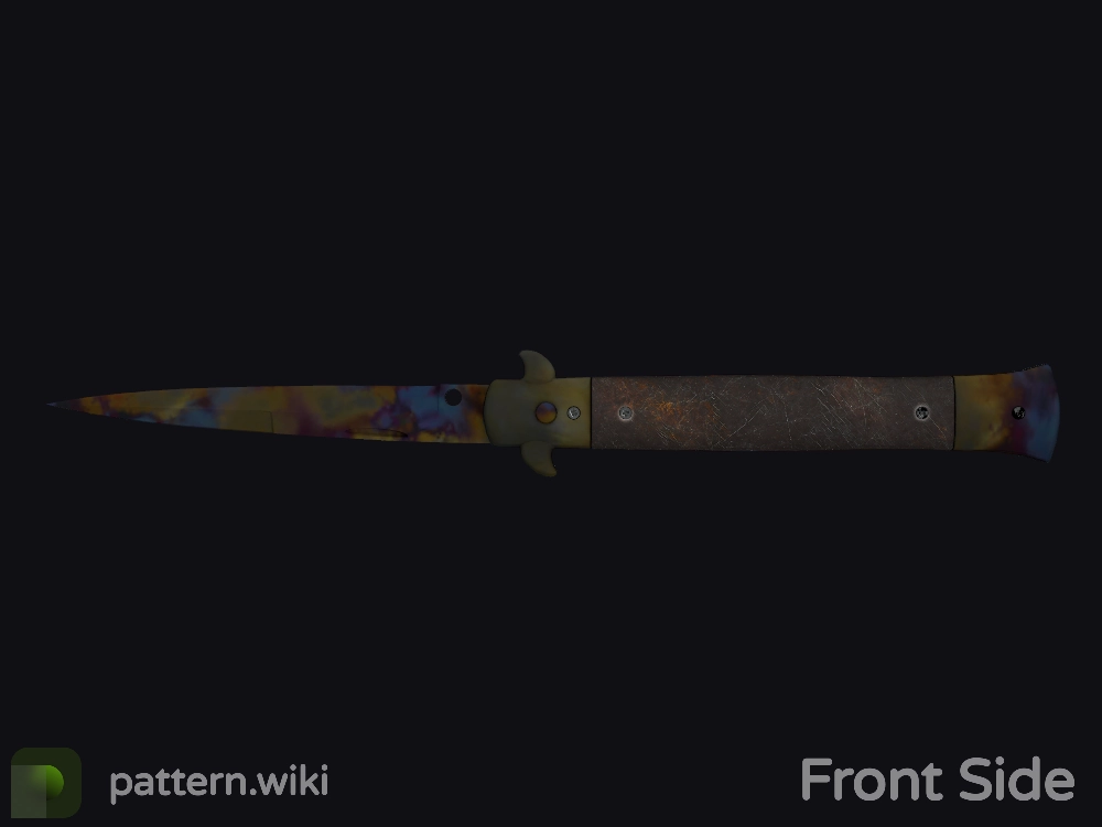 Stiletto Knife Case Hardened seed 745