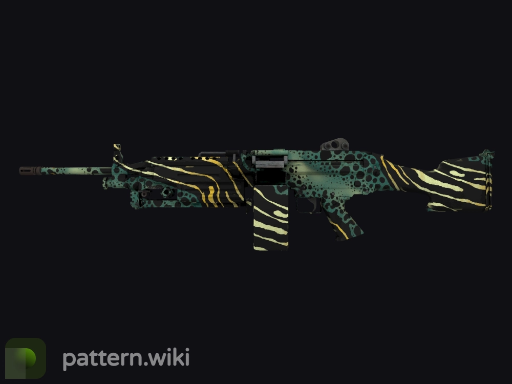 M249 Emerald Poison Dart seed 991