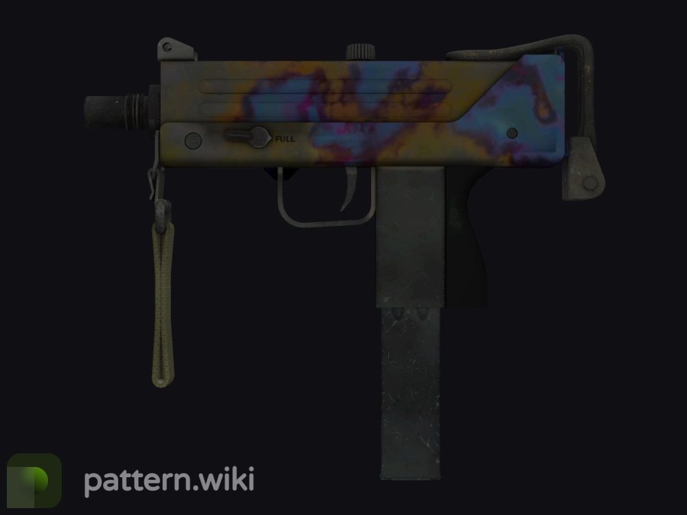 MAC-10 Case Hardened seed 903