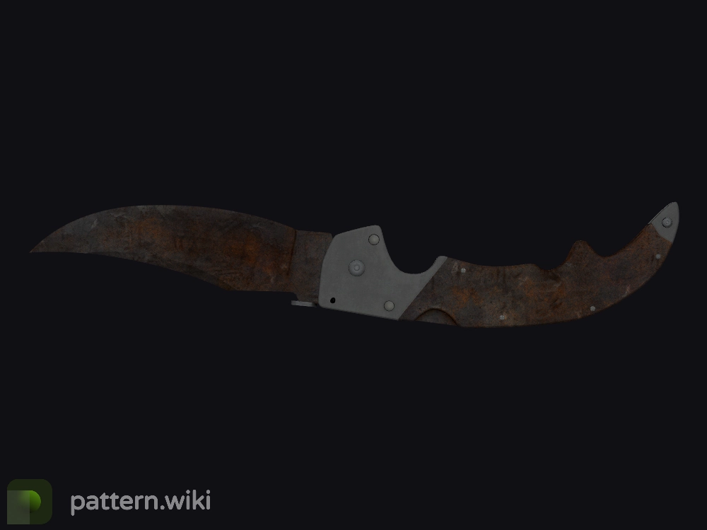 Falchion Knife Rust Coat seed 504