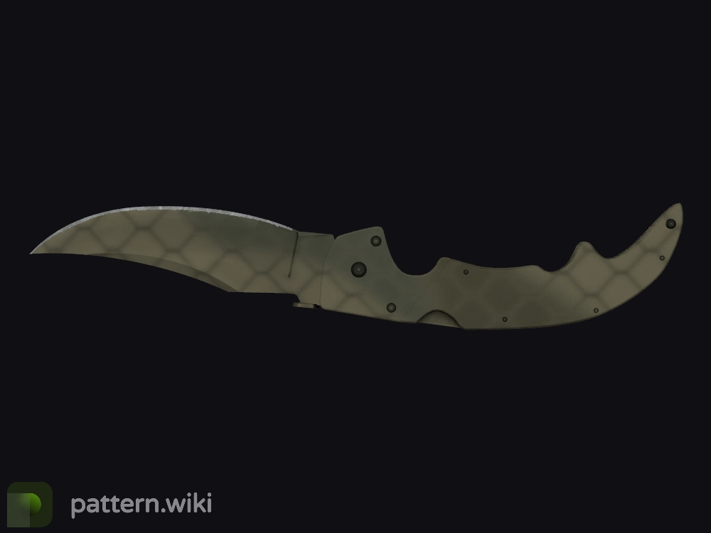 Falchion Knife Safari Mesh seed 931