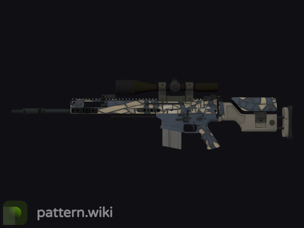 SCAR-20 Stone Mosaico seed 829