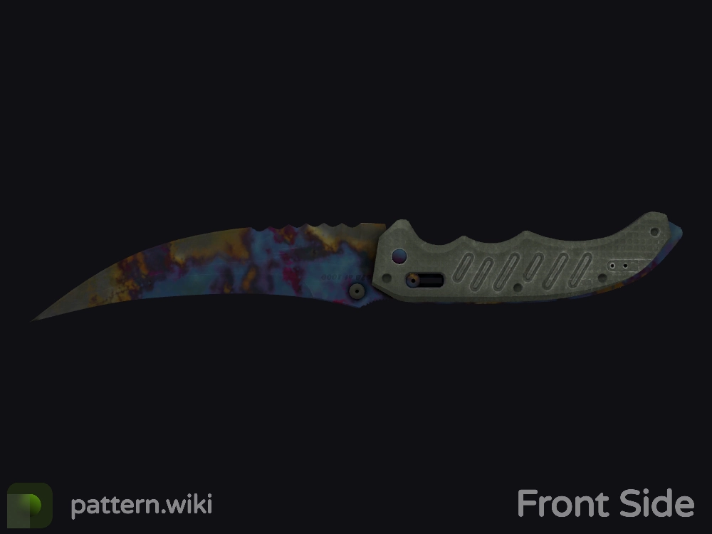 Flip Knife Case Hardened seed 762