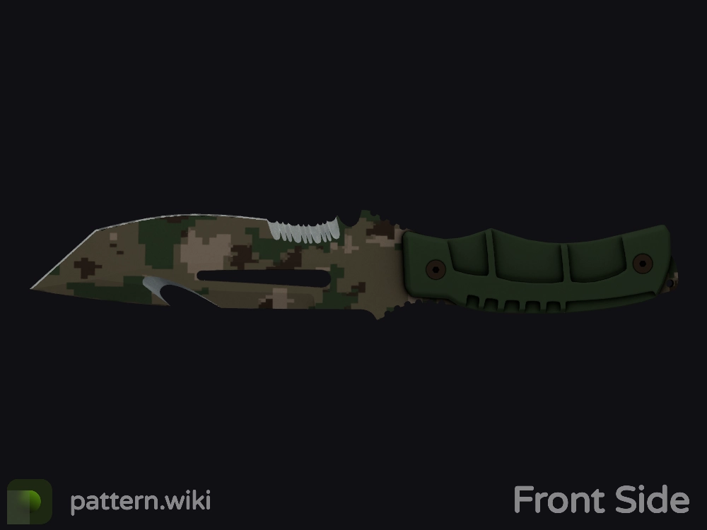 Survival Knife Forest DDPAT seed 517