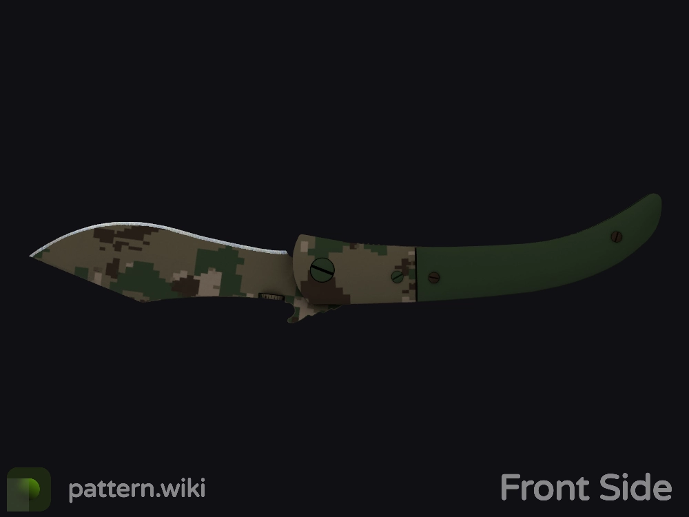 Navaja Knife Forest DDPAT seed 743