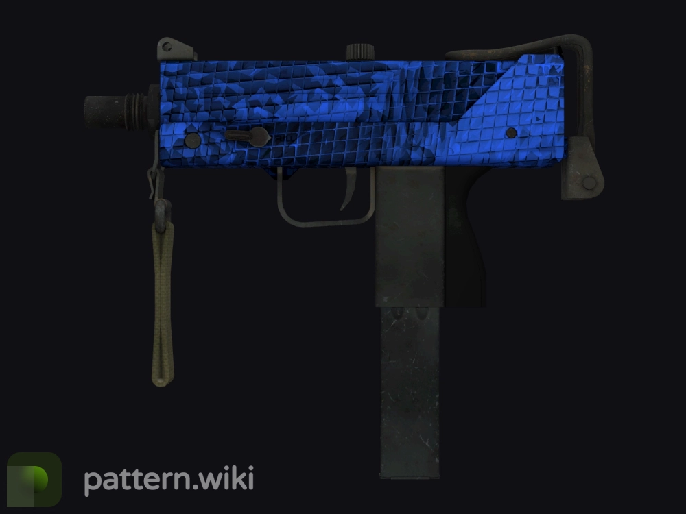 MAC-10 Lapis Gator seed 511