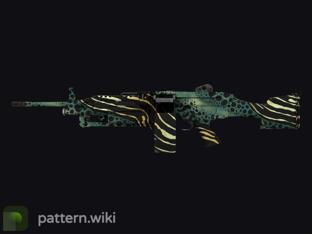 M249 Emerald Poison Dart seed 763