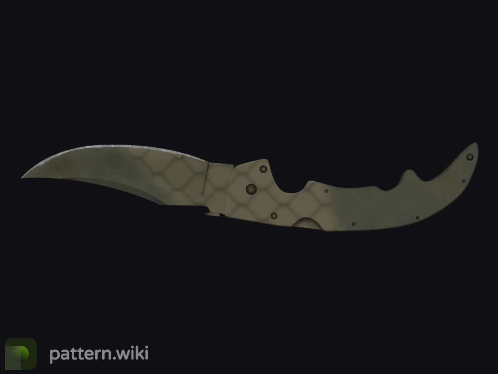 Falchion Knife Safari Mesh seed 454