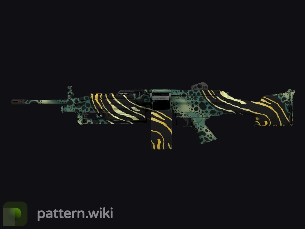 M249 Emerald Poison Dart seed 325