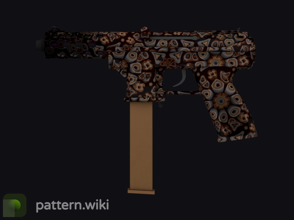 Tec-9 Orange Murano seed 589