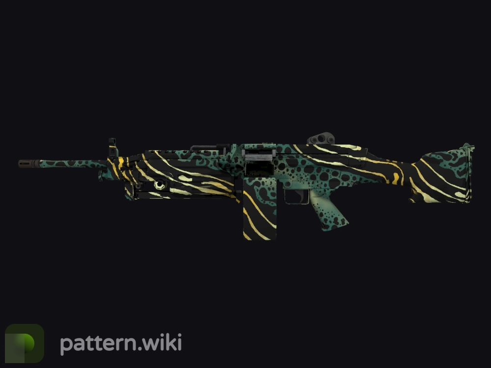 M249 Emerald Poison Dart seed 468