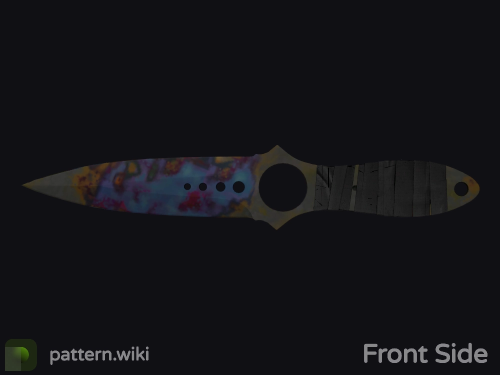 Skeleton Knife Case Hardened seed 66