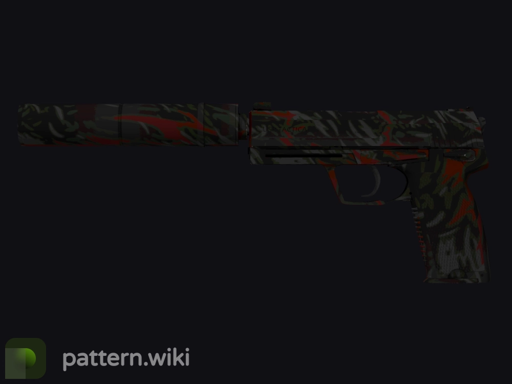 USP-S Blood Tiger seed 176