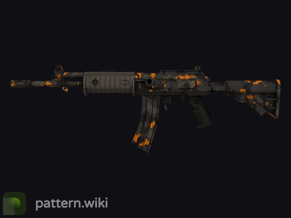 Galil AR Orange DDPAT seed 524