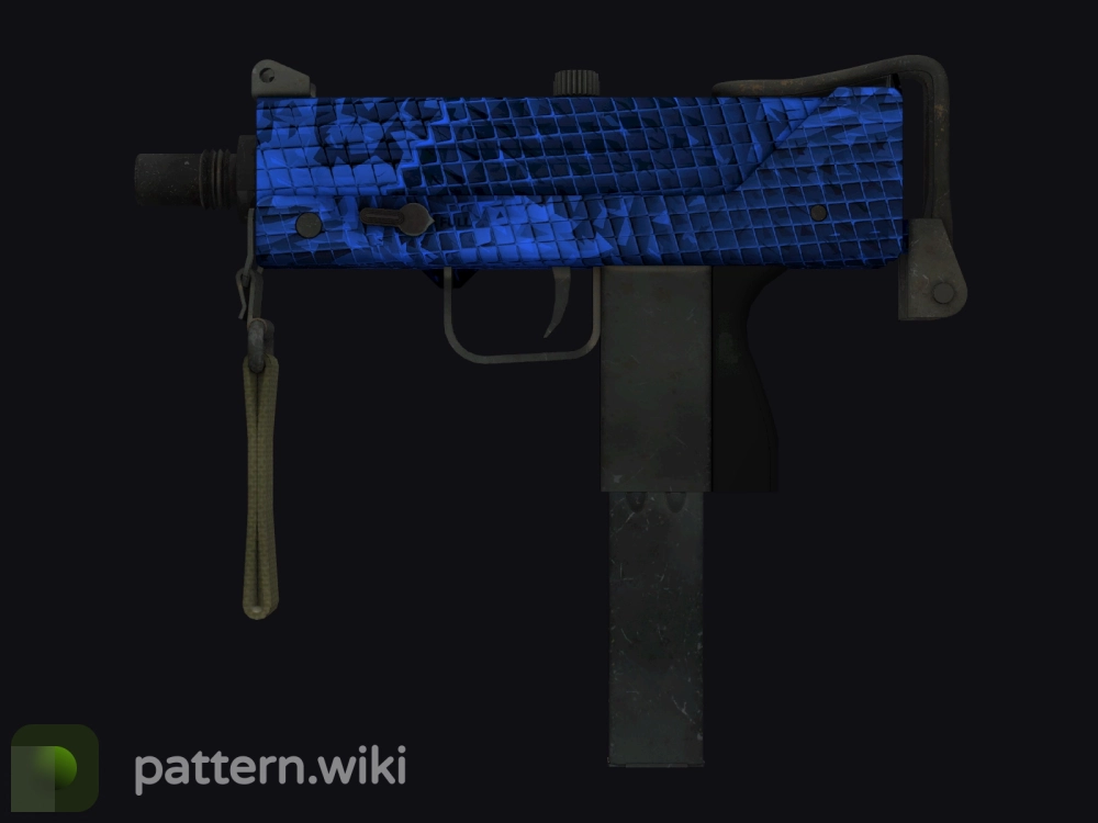 MAC-10 Lapis Gator seed 346