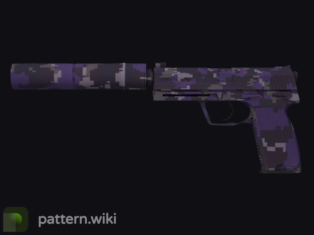 USP-S Purple DDPAT seed 417