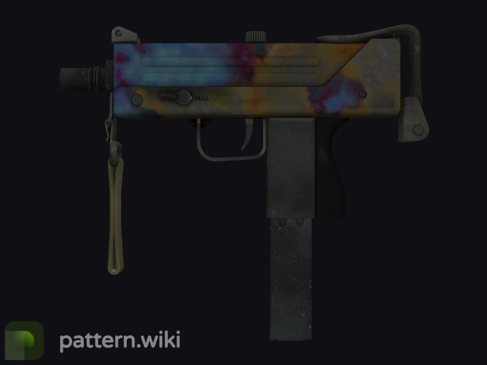 MAC-10 Case Hardened seed 847