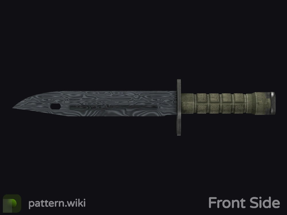 Bayonet Damascus Steel seed 136