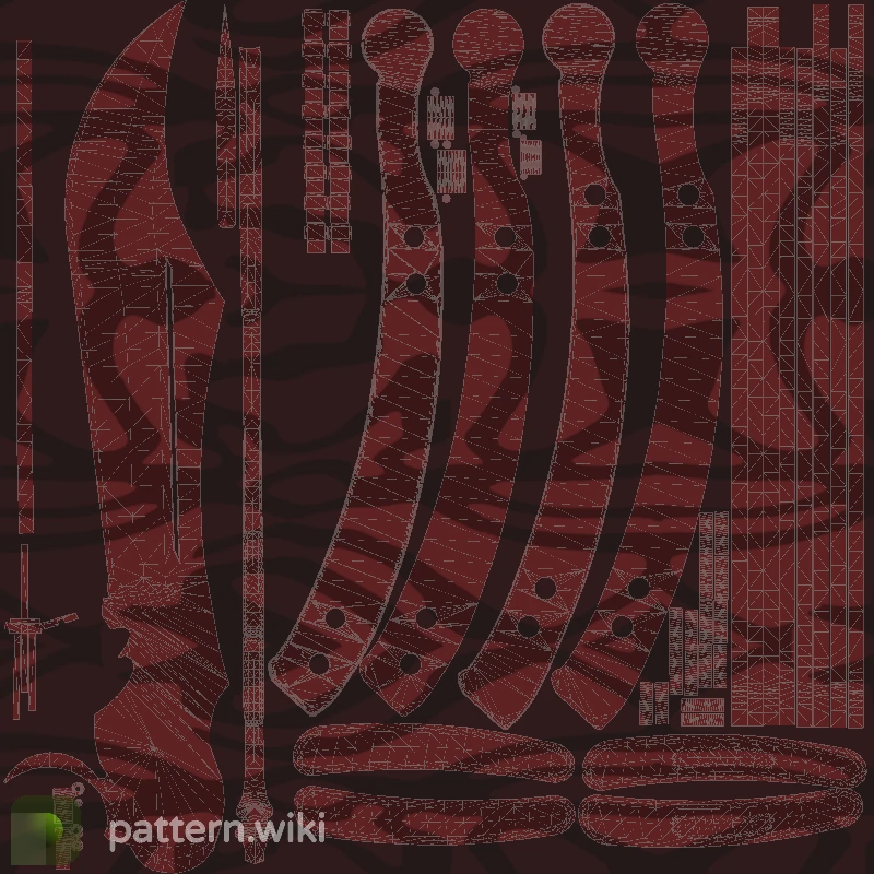 Butterfly Knife Slaughter seed 270 pattern template