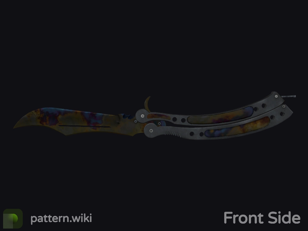 Butterfly Knife Case Hardened seed 818