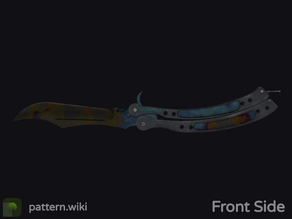 Butterfly Knife Case Hardened seed 441