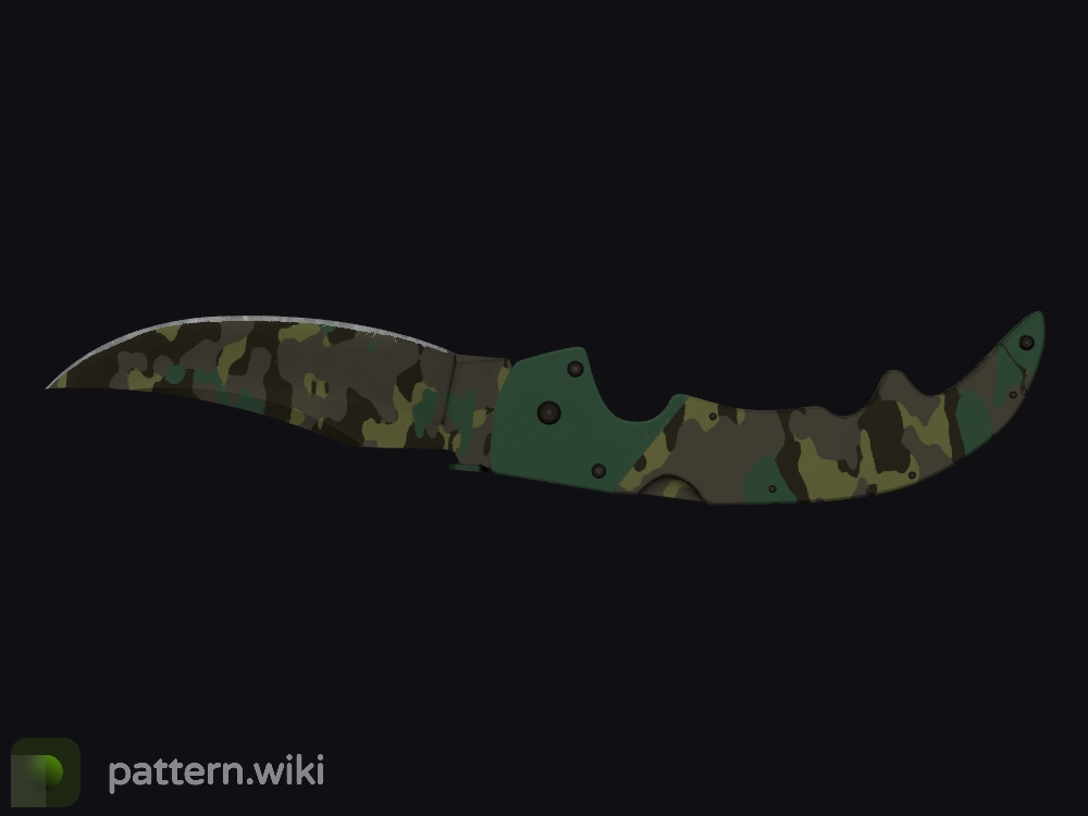 Falchion Knife Boreal Forest seed 221