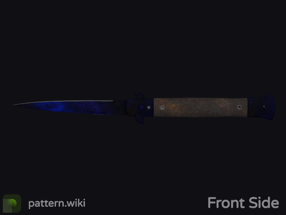 Stiletto Knife Doppler seed 729