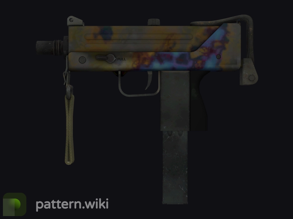 MAC-10 Case Hardened seed 384