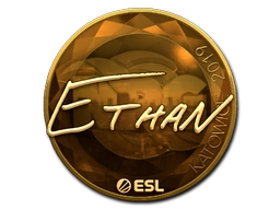 Sticker Ethan (Gold) | Katowice 2019 preview