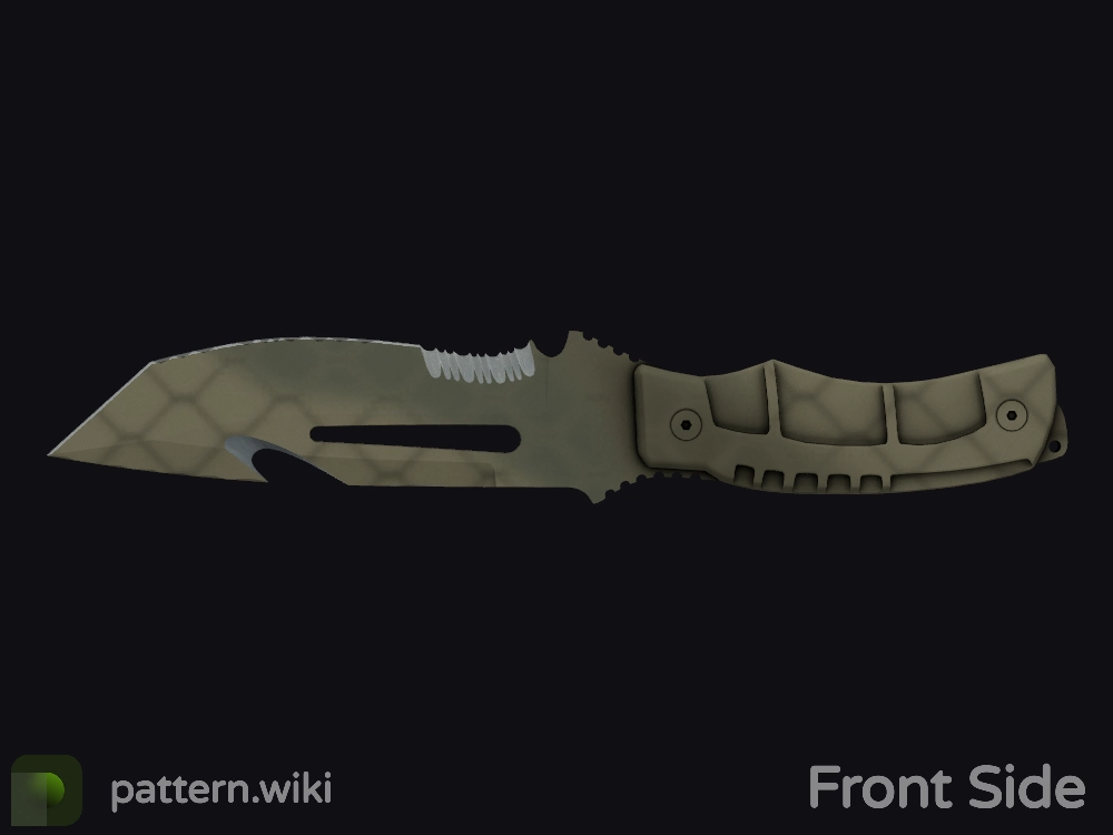 Survival Knife Safari Mesh seed 924