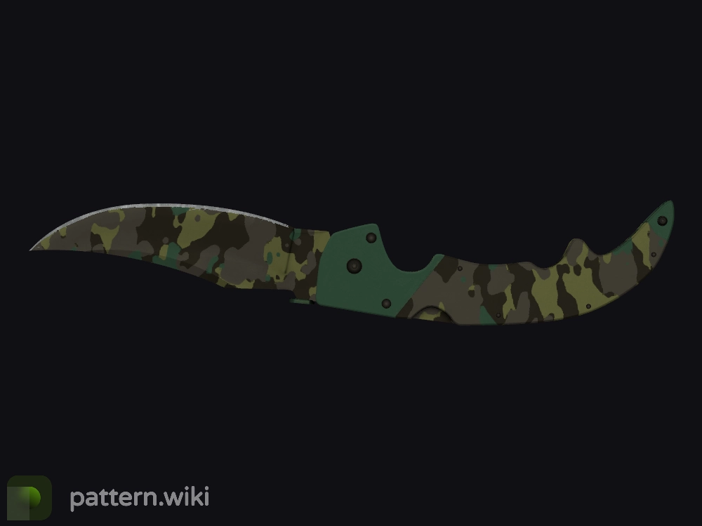 Falchion Knife Boreal Forest seed 4