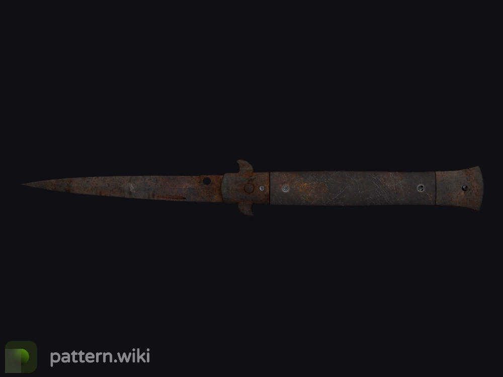 Stiletto Knife Rust Coat seed 738