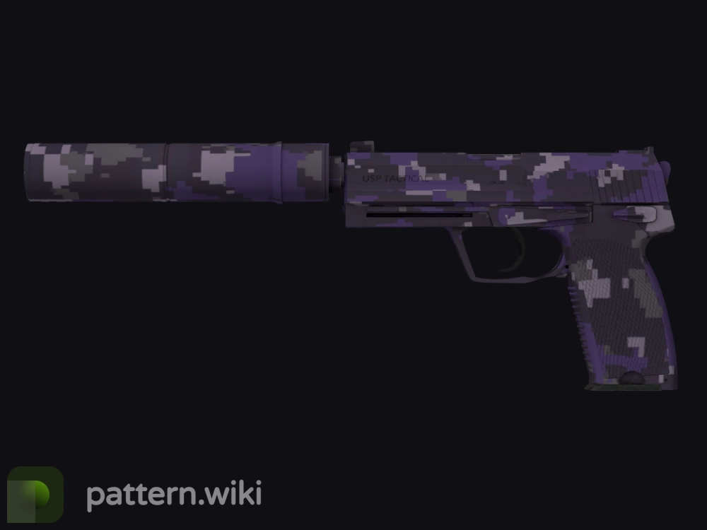 USP-S Purple DDPAT seed 266