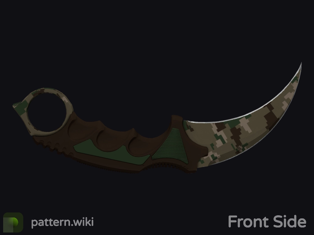 Karambit Forest DDPAT seed 231