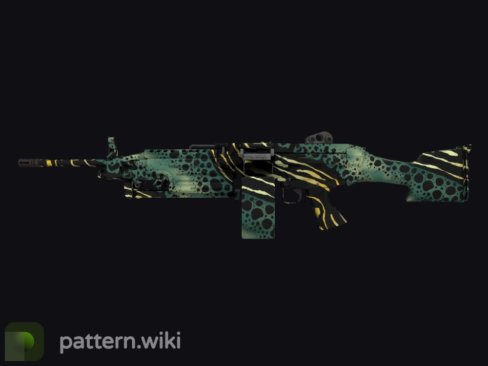 M249 Emerald Poison Dart seed 174