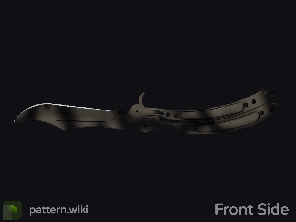 Butterfly Knife Scorched seed 557