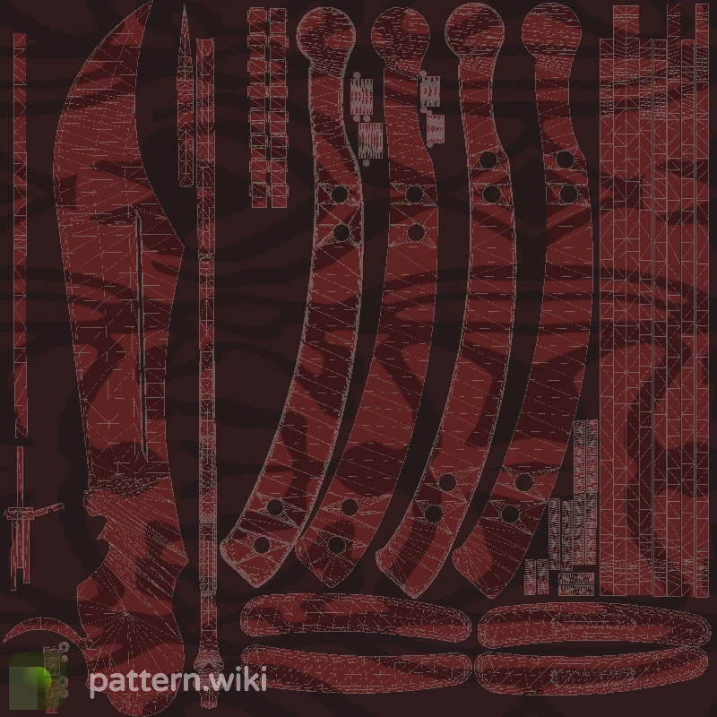 Butterfly Knife Slaughter seed 427 pattern template