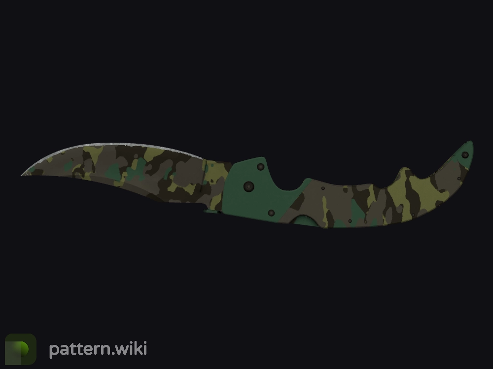 Falchion Knife Boreal Forest seed 93