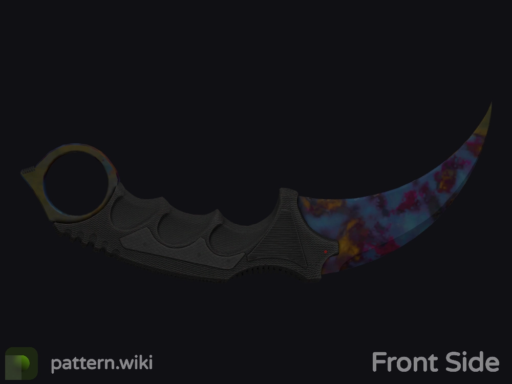 Karambit Case Hardened seed 810